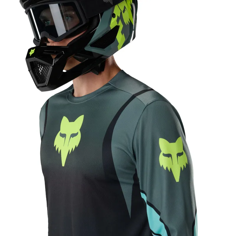 Fox Ranger Foundry Long Sleeve Jersey Sage Green-3