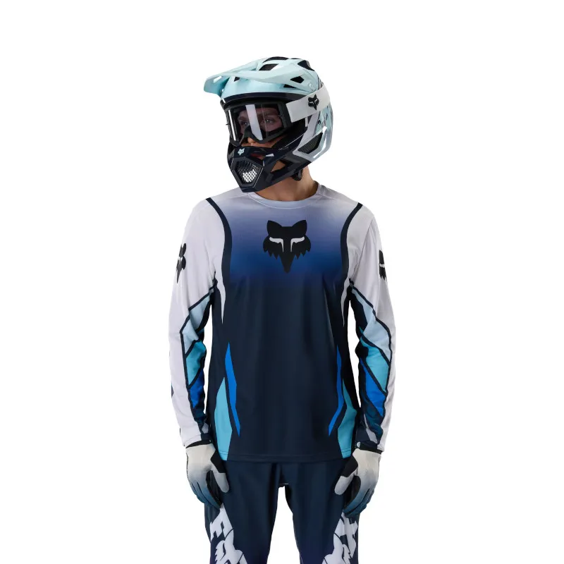 Fox Ranger Foundry Long Sleeve Jersey Midnight Blue-2