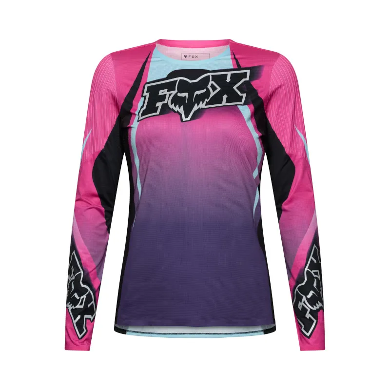 Fox Women's Flexair LS TS57 SE Jersey Pink