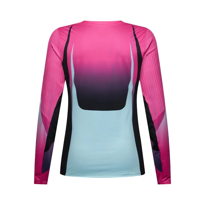 Fox Women's Flexair LS TS57 SE Jersey Pink-1