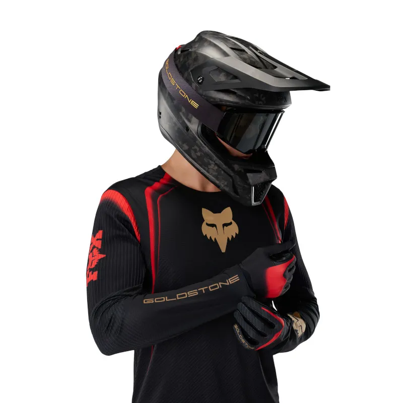 Fox Flexair Goldstone LS SE Jersey Black-2