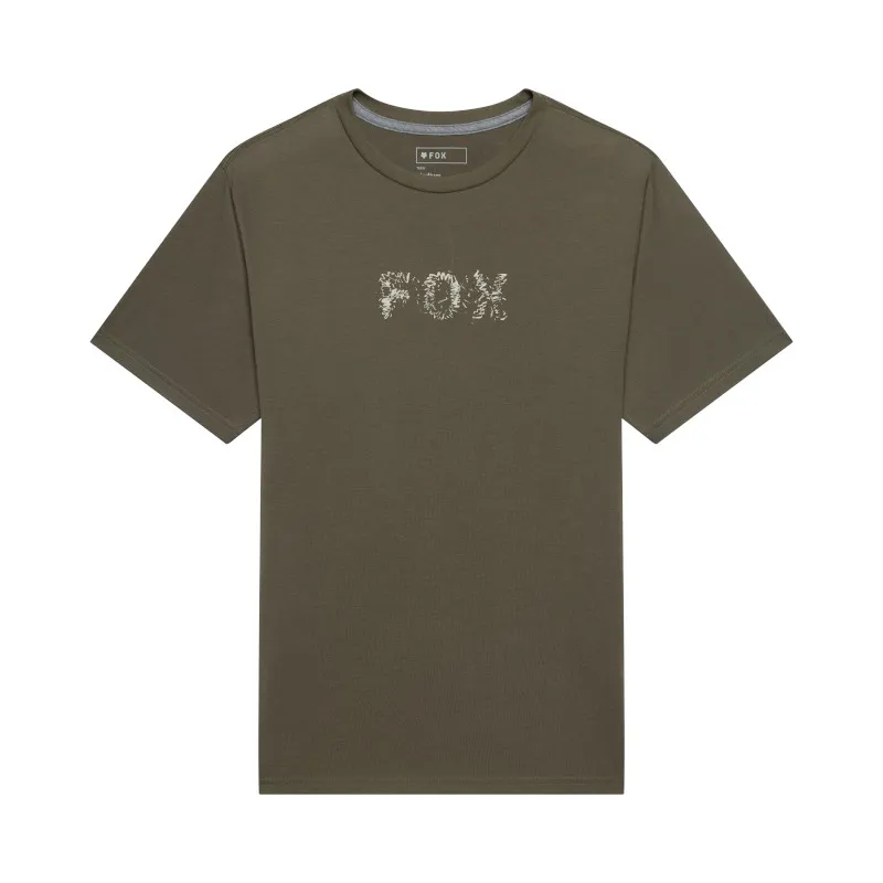 Fox Slowburn Dri-Release Short Sleeve Tee Olive Green