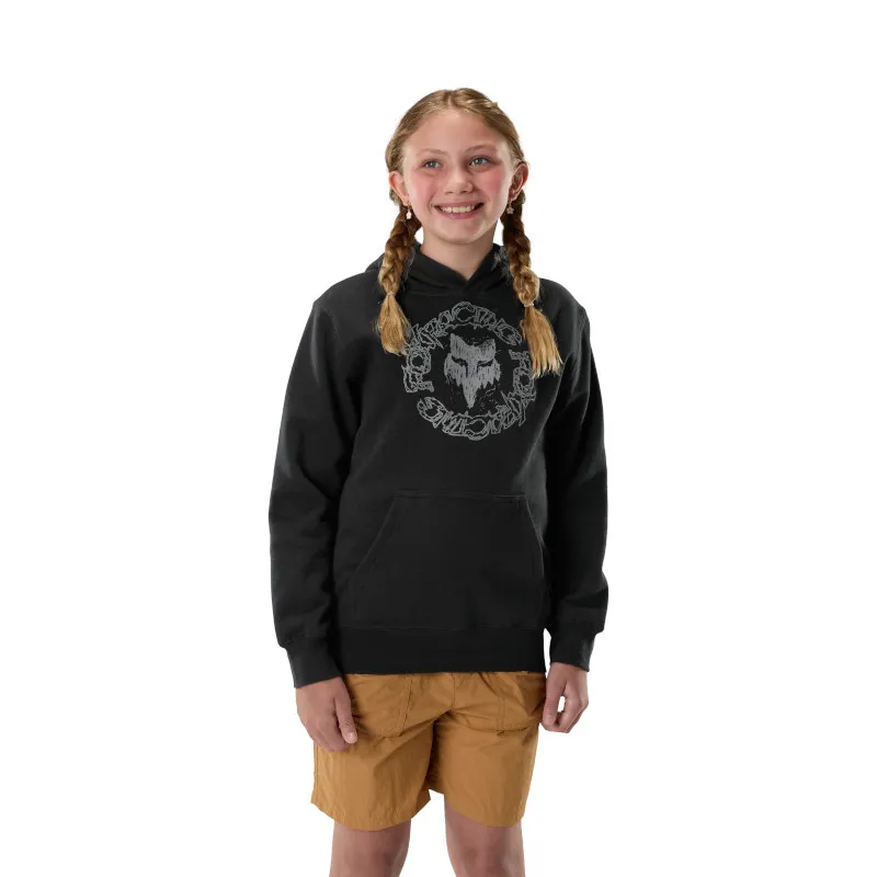 Fox Youth Slowburn Fleece Pullover Hoodie-2