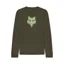 Fox Youth Roughcut Long Sleeve Tee Green