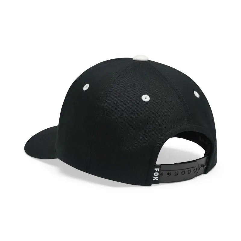 Fox Youth Bend Snapback Hat Black-1