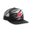 Fox Rooted Youth Mesh Trucker Snapback Hat Black
