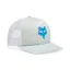 Fox Rooted Youth Mesh Trucker Snapback Hat Light Grey