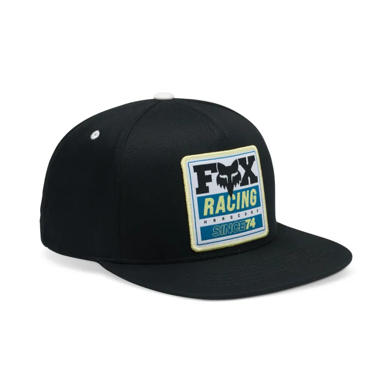 Fox Since 74 Snapback Hat Black