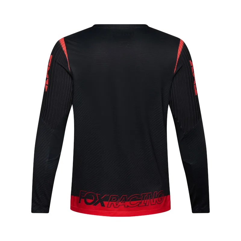 Fox Flexair Youth Long Sleeve Goldstone SE Jersey Black-1