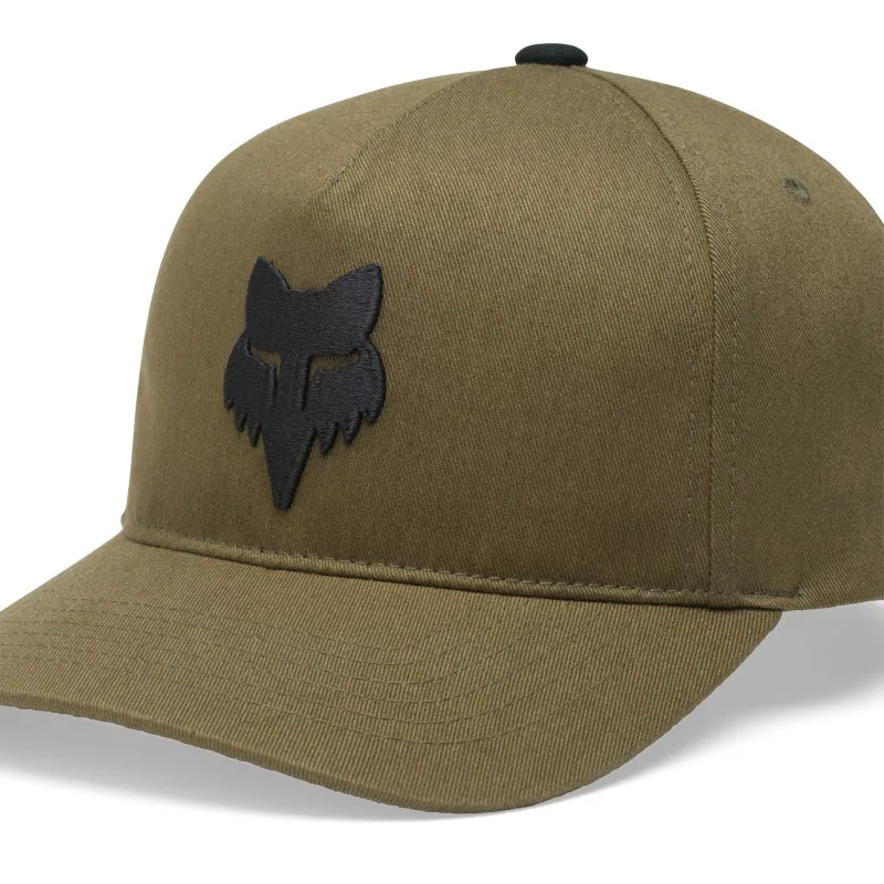 Fox Head Subframe Snapback Hat Olive Green-2