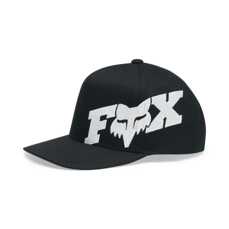 Fox Head Youth X Snapback Hat Black-1