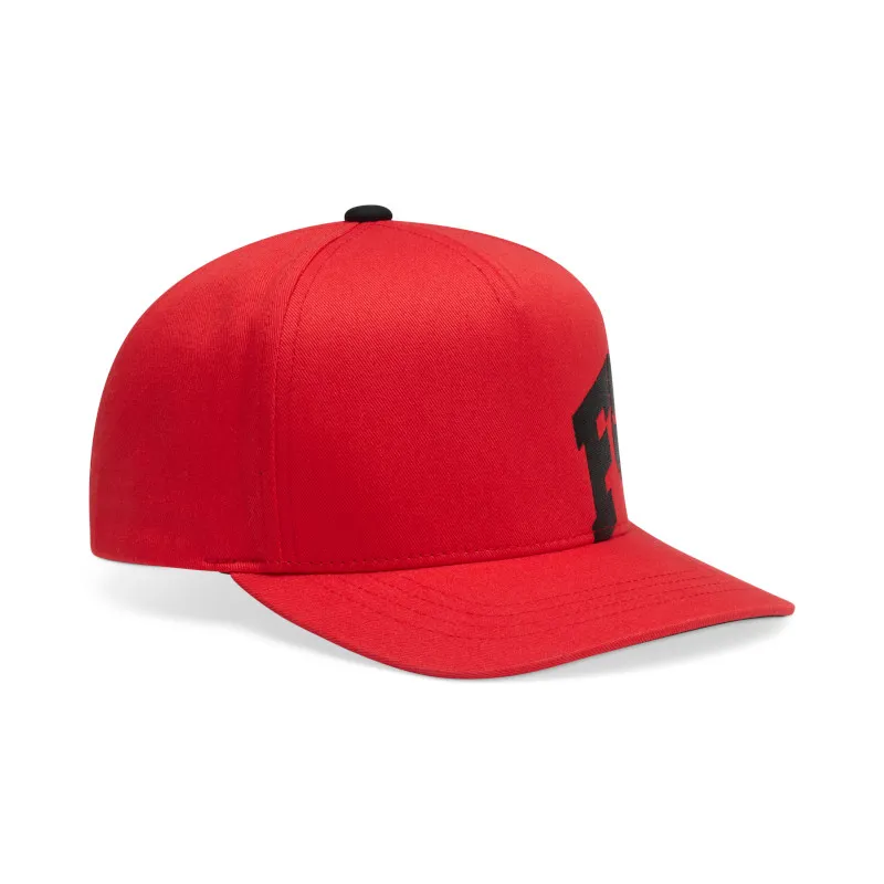 Fox Head Youth X Snapback Hat Red-1