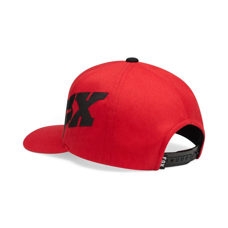 Fox Head Youth X Snapback Hat Red-2