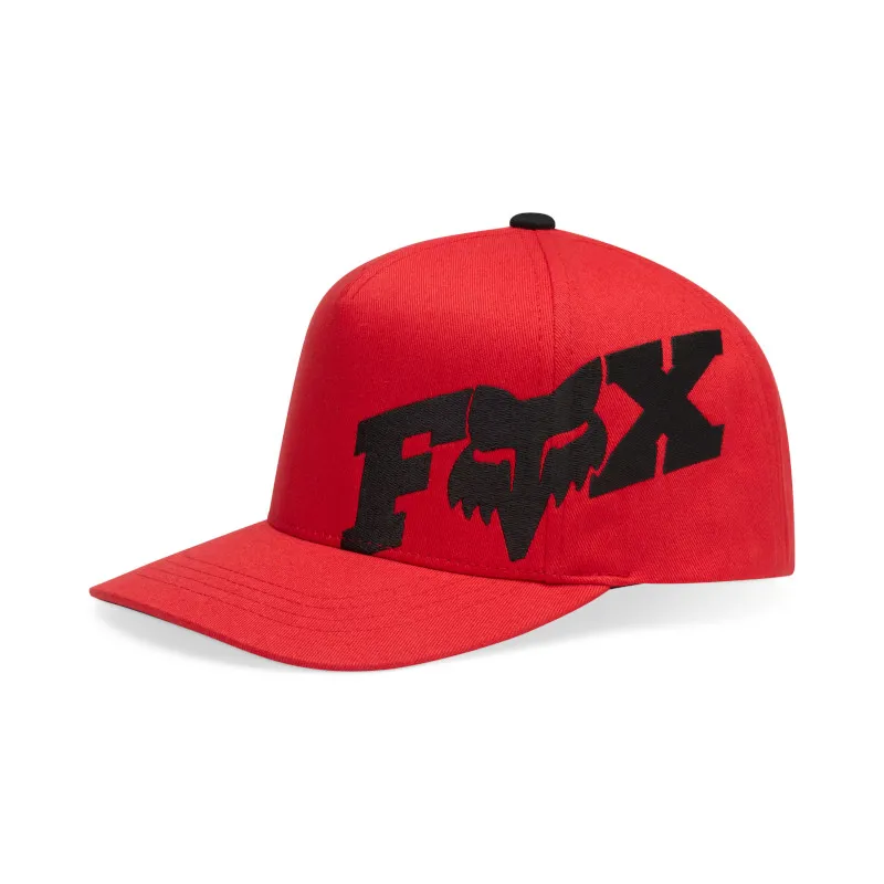 Fox Head Youth X Snapback Hat Red