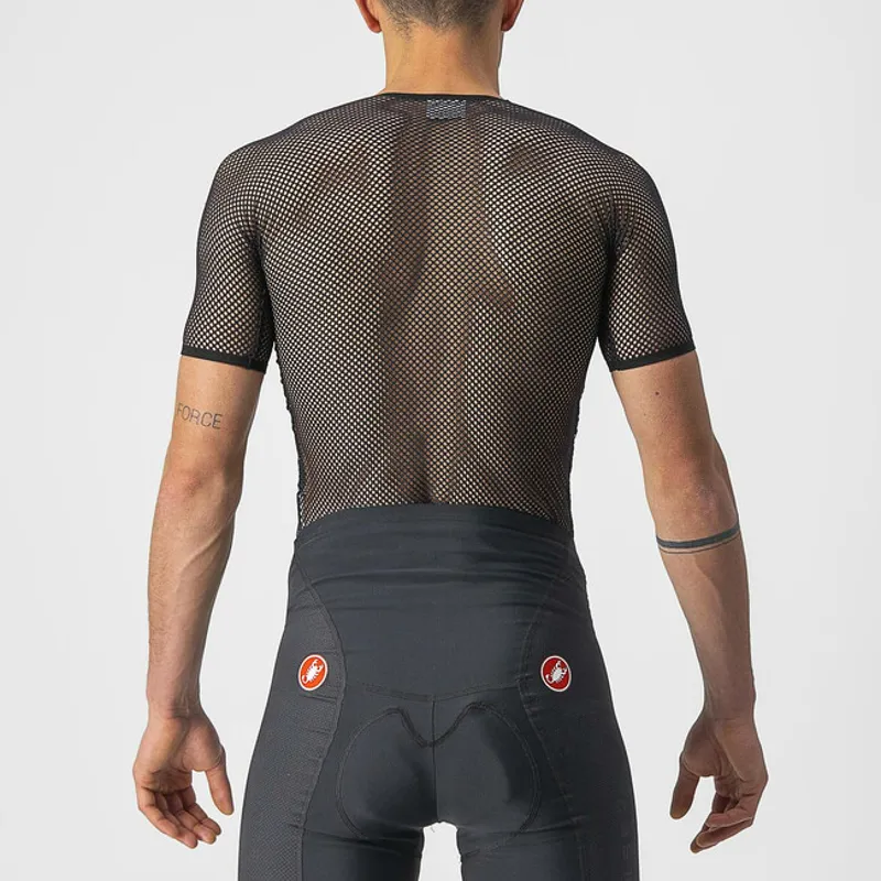 Castelli Core Mesh 3 SS Road Base Layer Black-1