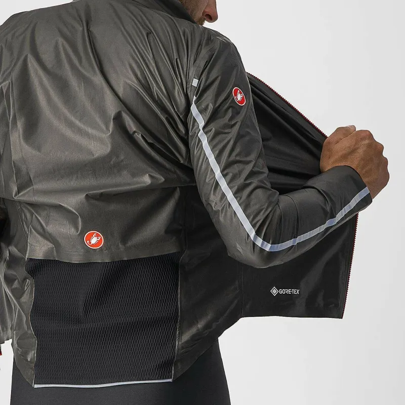 Castelli Idro 3 Waterproof Road Jacket Black-6