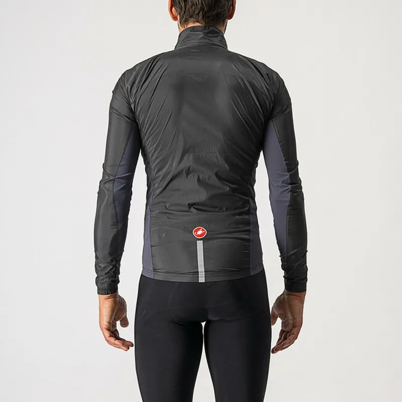 Castelli Squadra Stretch Jacket Light Black/Dark Grey-1