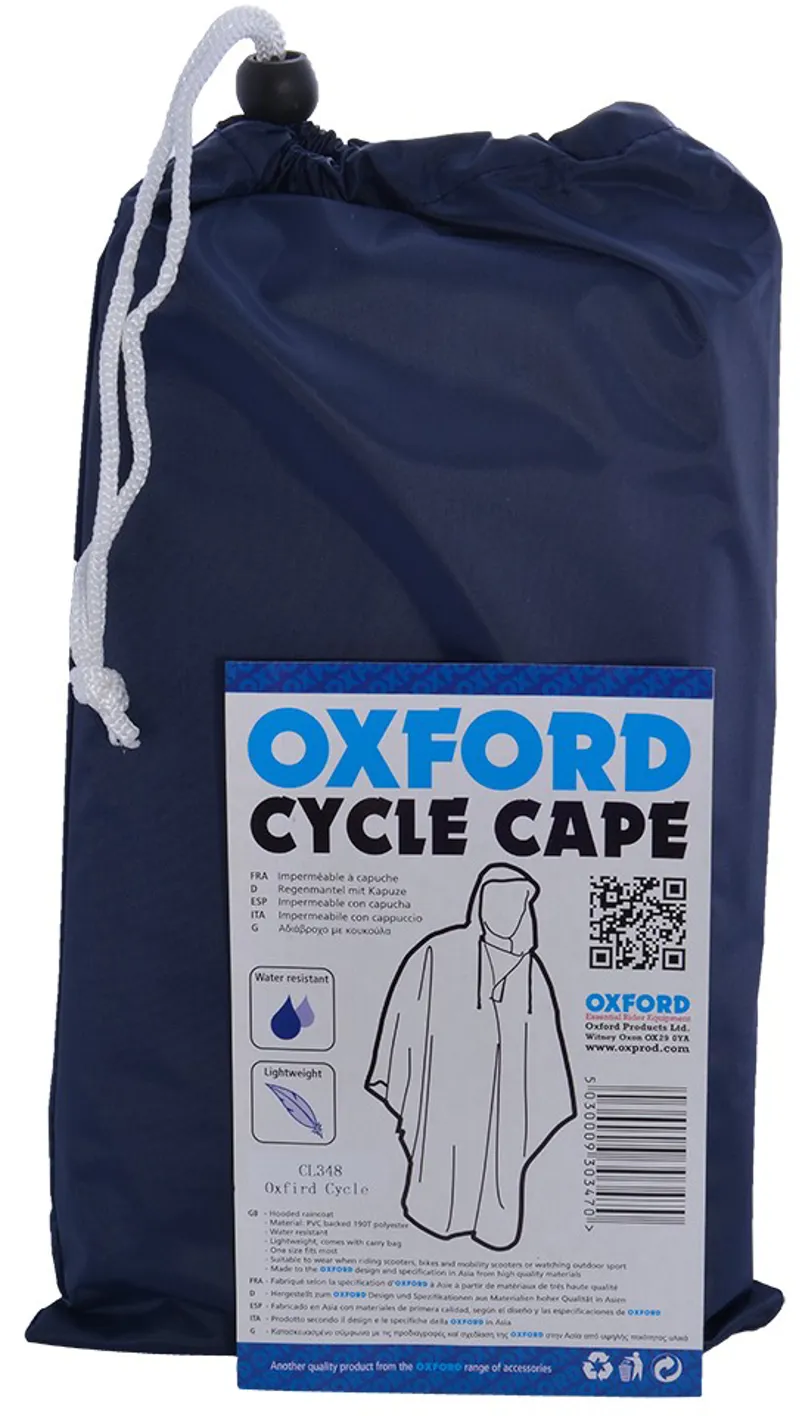 Oxford Cape with Hood Black-1