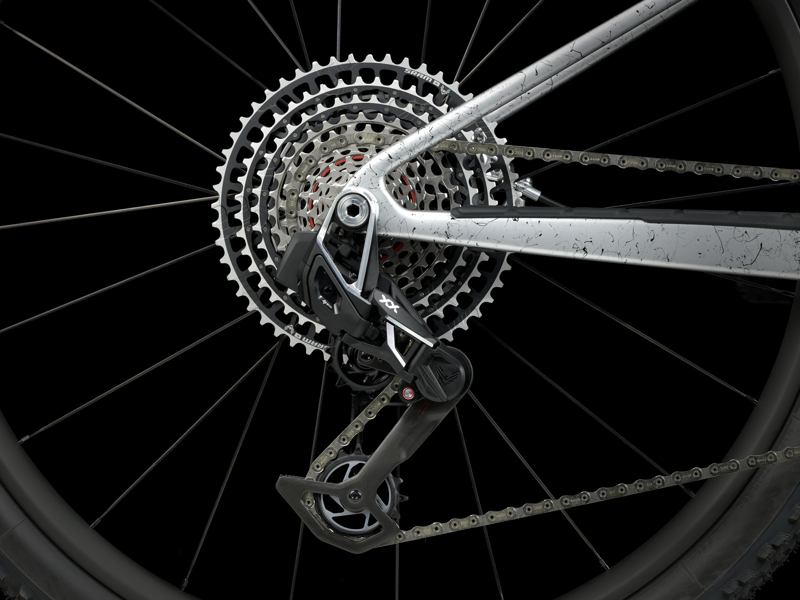 Trek Supercaliber SLR 9.9 XX AXS Mountain Bike 2024 Argent Drizzle-3