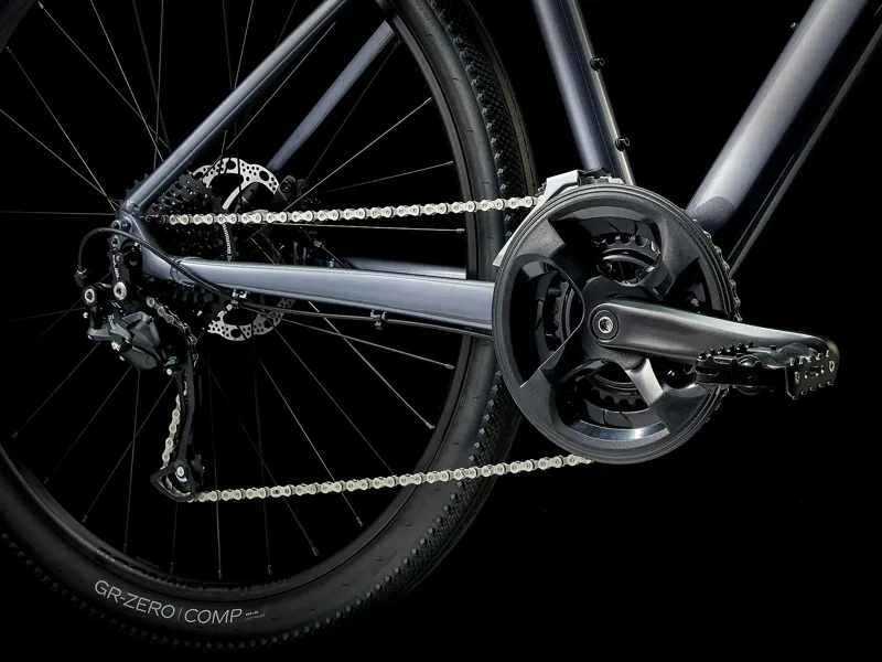 Trek Dual Sport 2 Hybrid Bike 2023 Galactic Grey-7