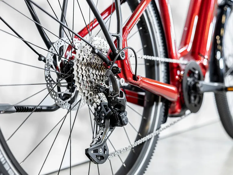 Trek Allant+ 7 Low Step Electric Bike 2023 Crimson-5