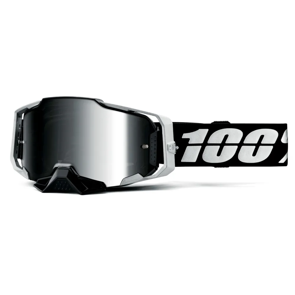100 Percent 100 Percent Armega MTB Goggles Renen S2/Silver Mirror Lens