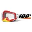 100 Percent Racecraft 2 MTB Goggles Arsham Red/Clear Lens