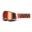 100 Percent Racecraft 2 MTB Goggles Schrute/Mirror Red Lens