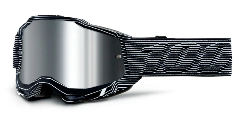 100 Percent Accuri 2 Goggles Silo - Mirror Silver Flash Lens