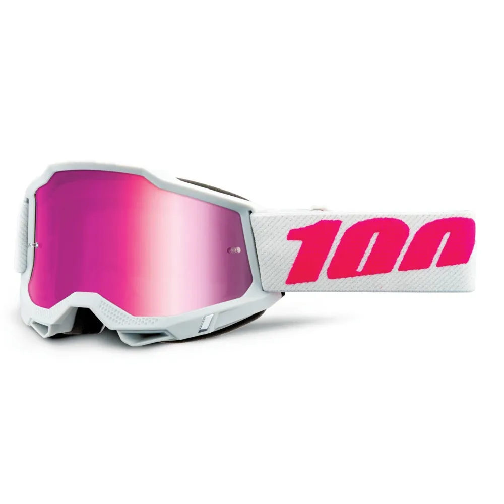 Image of 100 Percent Accuri 2 Youth Goggles Keetz - Mirror Pink Lens