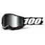 100 Percent Accuri 2 Youth Goggles Black - Mirror Silver Lens
