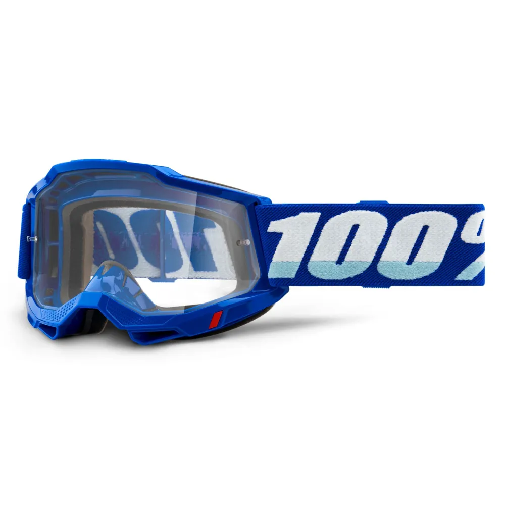 Image of 100 percent Accuri 2 Goggles Blue/Clear Lens