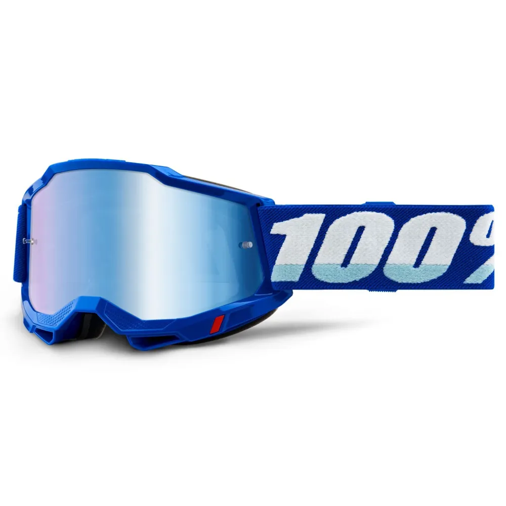 Image of 100 Percent Accuri 2 Goggles Blue - Mirror Blue Lens
