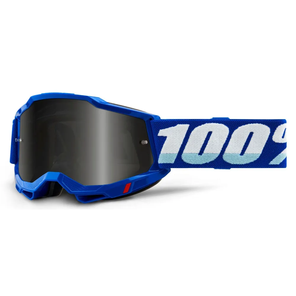 Image of 100 Percent Accuri 2 Sand Goggles Blue - Smoke Lens