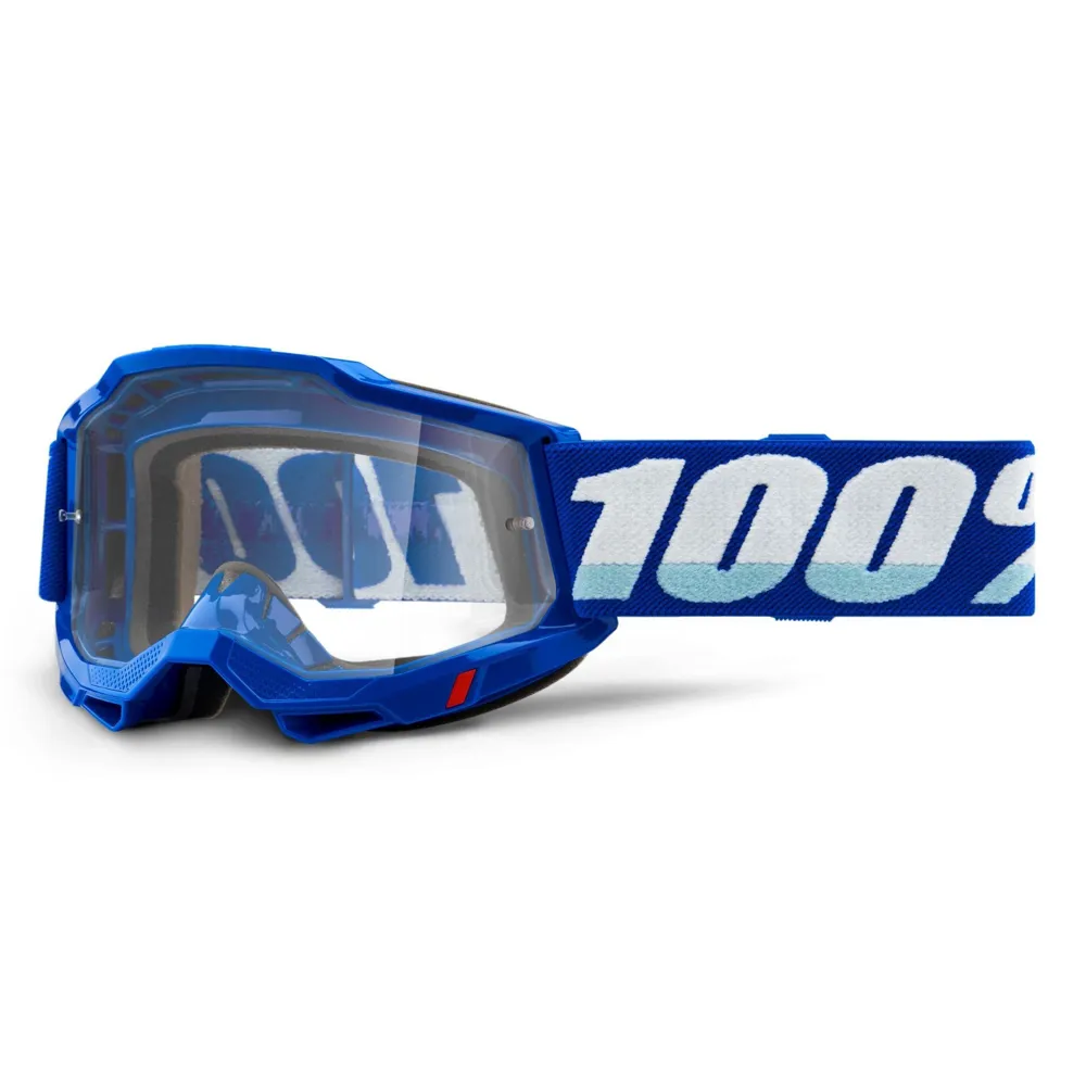 Image of 100 Percent Accuri 2 OTG Goggles Blue - Clear Lens