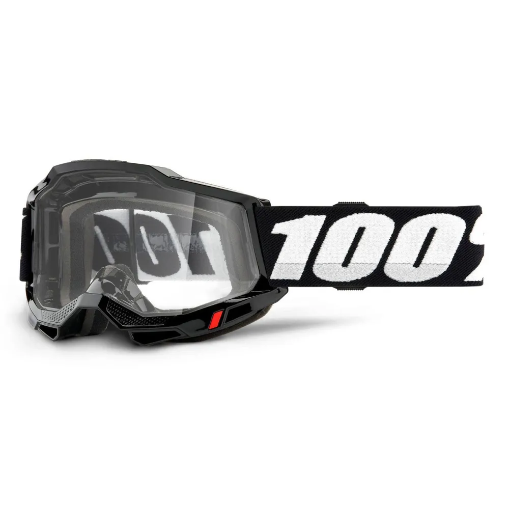 100 Percent 100 Percent Accuri 2 OGT/UTV/ATV Desert Goggles Black - Photochromic Lens
