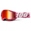 100 Percent Strata 2 Youth Goggles Fletcher / Mirror Red Lens
