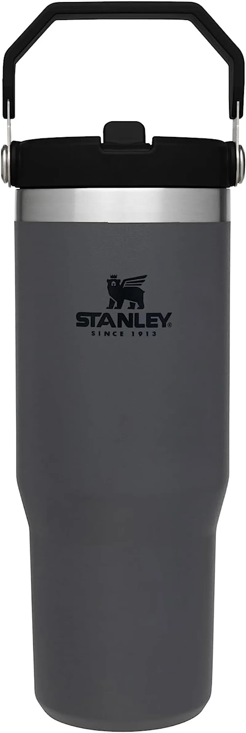 Stanley The IceFlow Flip Straw Tumbler Charcoal 0.89L - Stanley