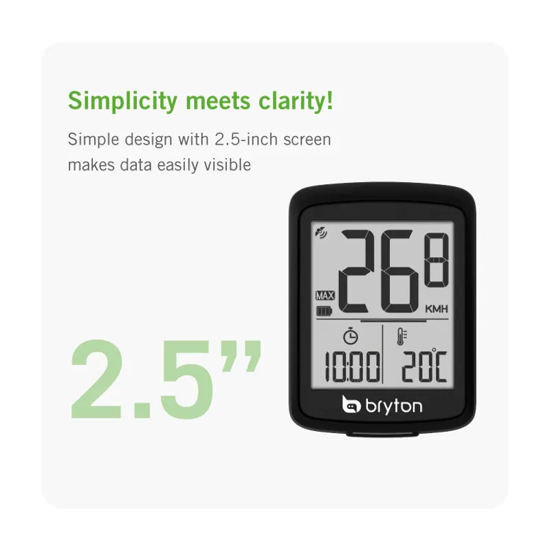 Bryton Rider E10 Cycling Computer Black-5