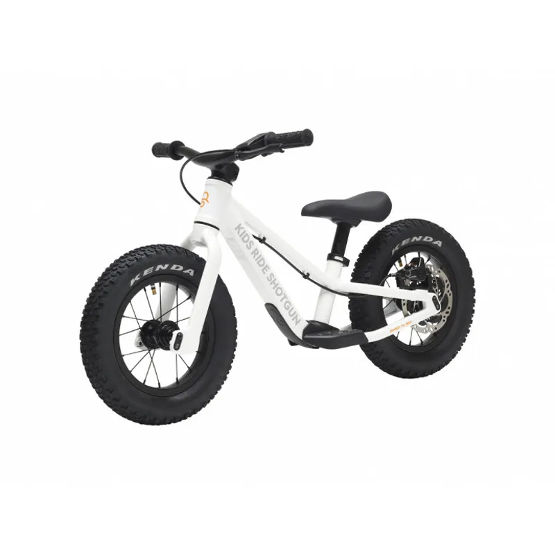 Kids Ride Shotgun Dirt Hero II 12in Balance Bike with Mag Brake Arctic Storm White-1