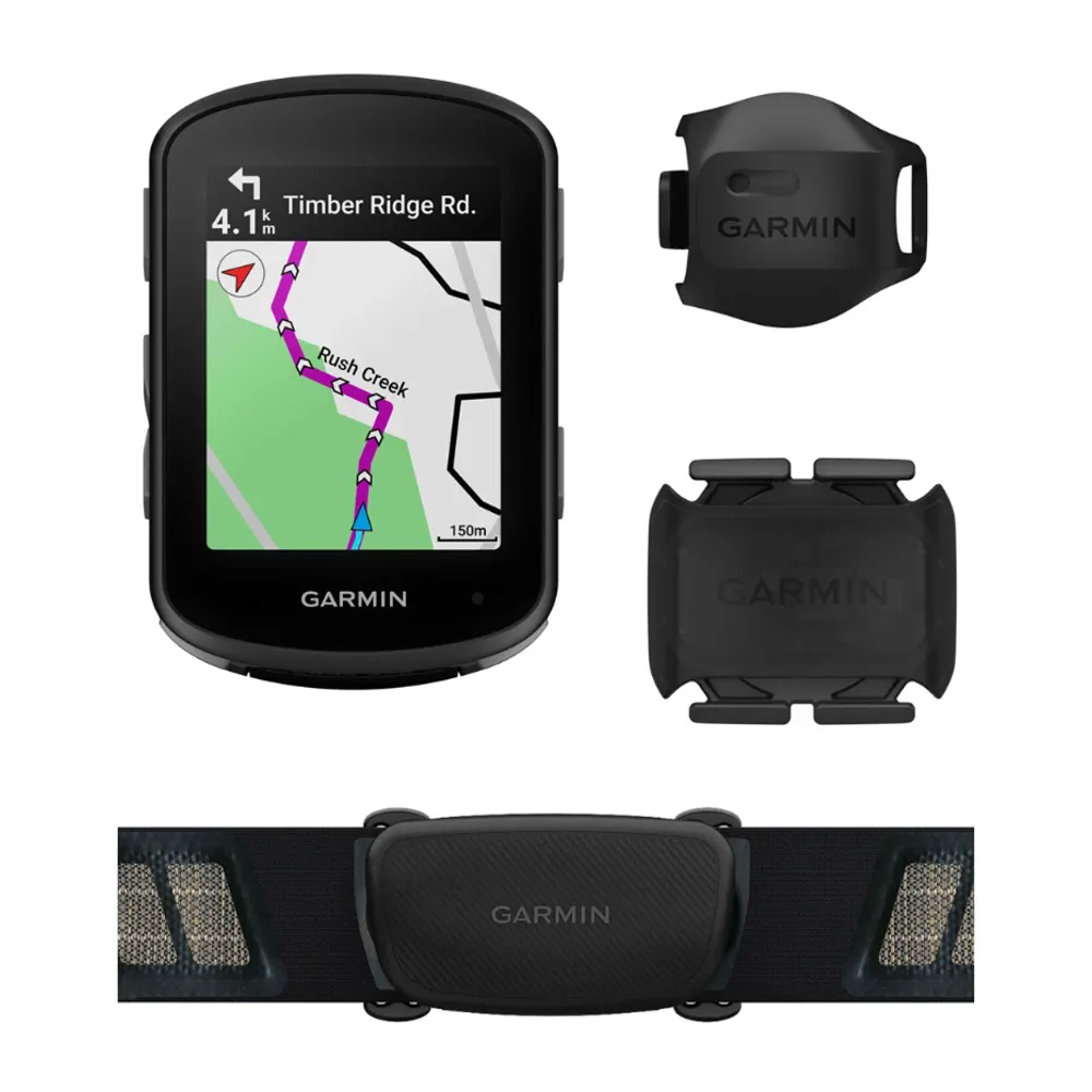 Image of Garmin Edge 540 GPS Computer Bundle Black