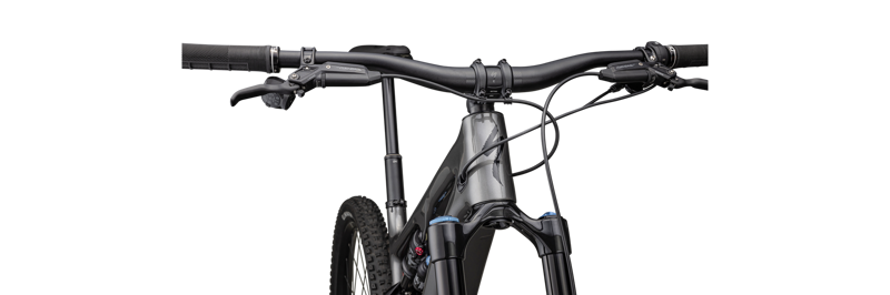 Specialized Turbo Levo SL Expert Carbon Electric Mountain Bike 2024 Gloss Smoke/Gloss Black/Satin Flo Red-8