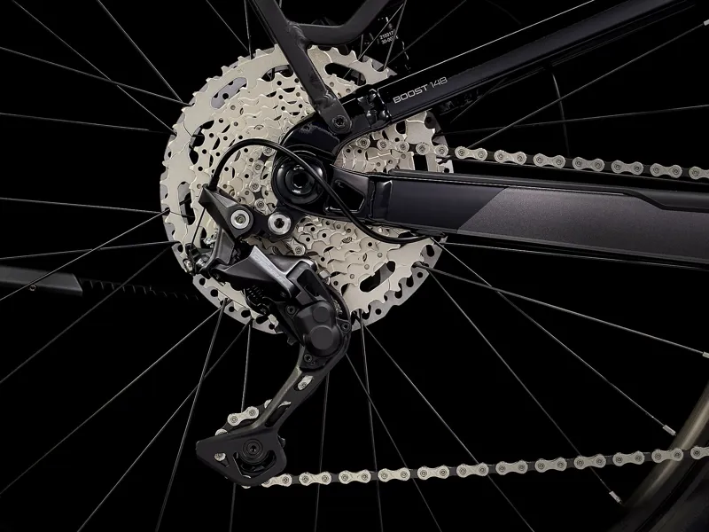 Trek Powerfly FS 4 Equipped Electric Bike 2023 Matte Dnister Black-7