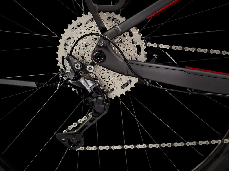 Trek Powerfly Sport 4 Equipped Electric Bike 2023 Matte Black/Gloss Red-6