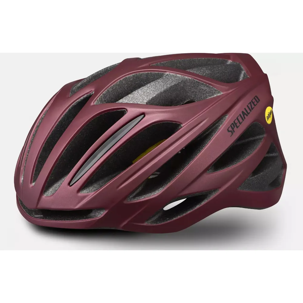 Image of Specialized Echelon II Mips Road Helmet Maroon