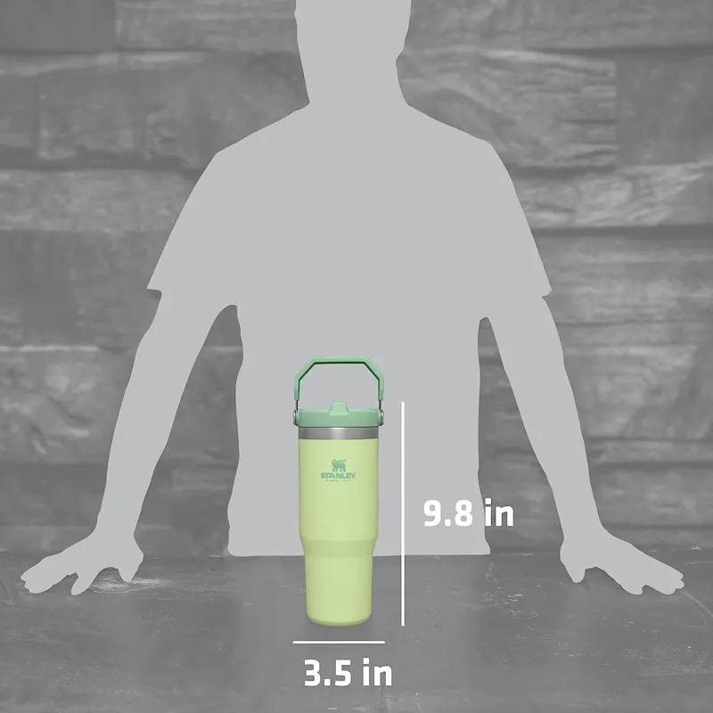 Stanley IceFlow Flip Straw Tumbler 0.89L Citron-8