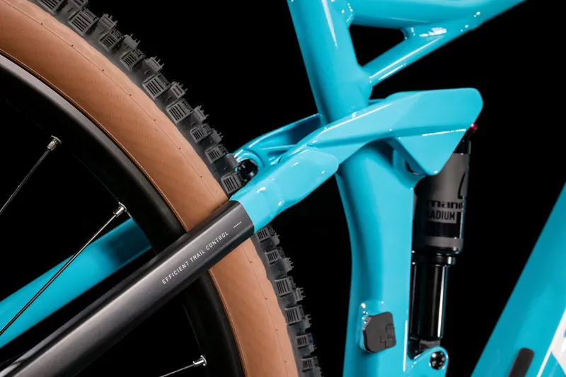 Cube Stereo 120 Pro Mountain Bike 2022 Blue/White-4