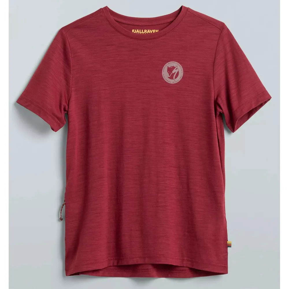 Specialized Specialized/Fjallraven Wool Womens SS Tee Pomegranate Red