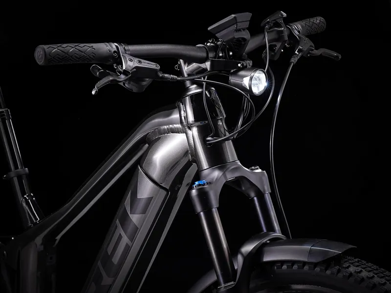 Trek Powerfly FS 4 Equipped Electric Bike 2023 Matte Dnister Black-2