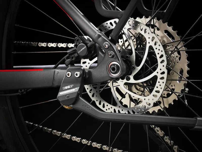 Trek Powerfly Sport 4 Equipped Electric Bike 2023 Matte Black/Gloss Red-7